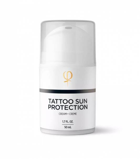 Tattoo sun protection cream
