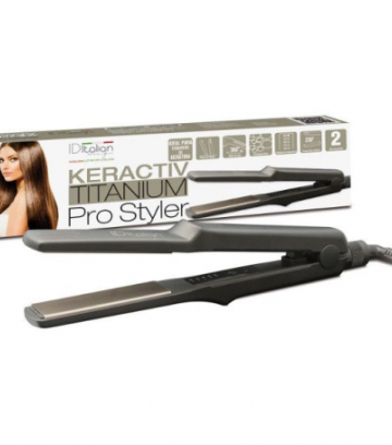 Keractiv Pro Styler Titanium Design Straightener